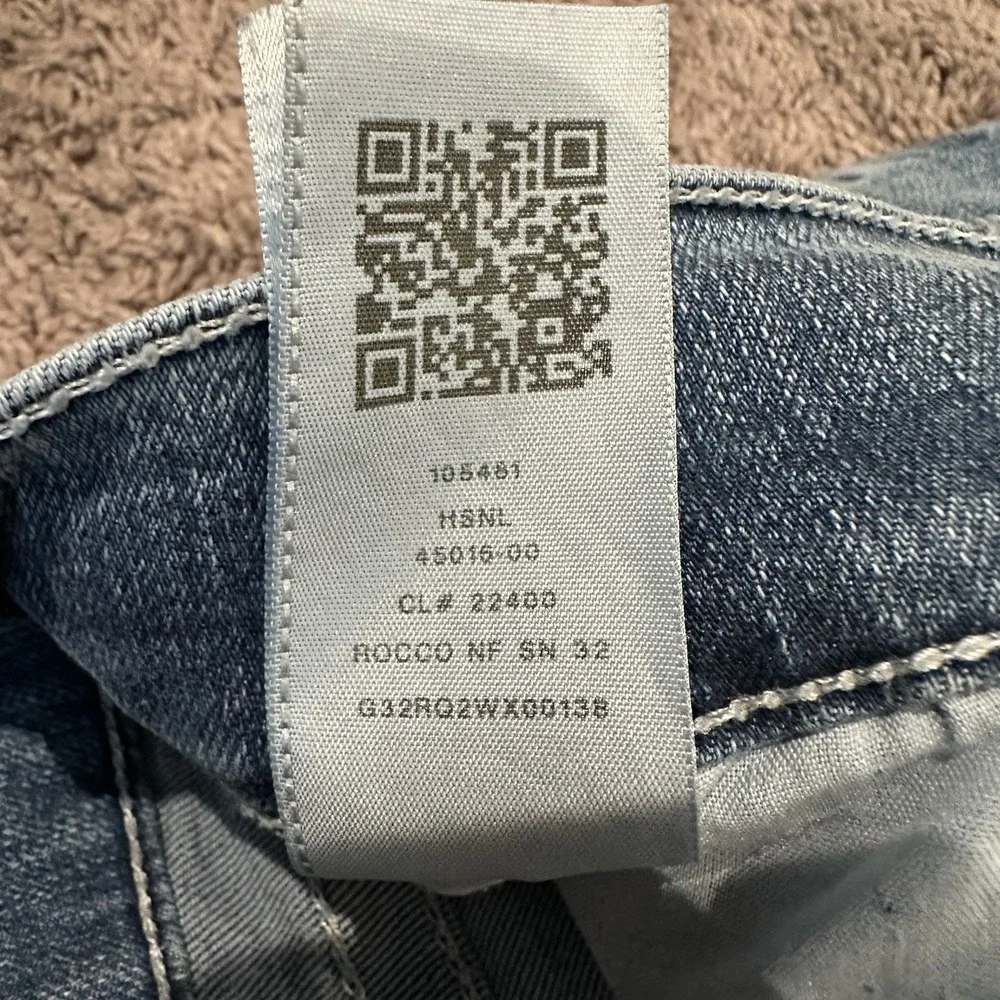 True‎ Religion Men's Rocco Relaxed Skinny Stretch Denim 40x32 Y2K Streetwear